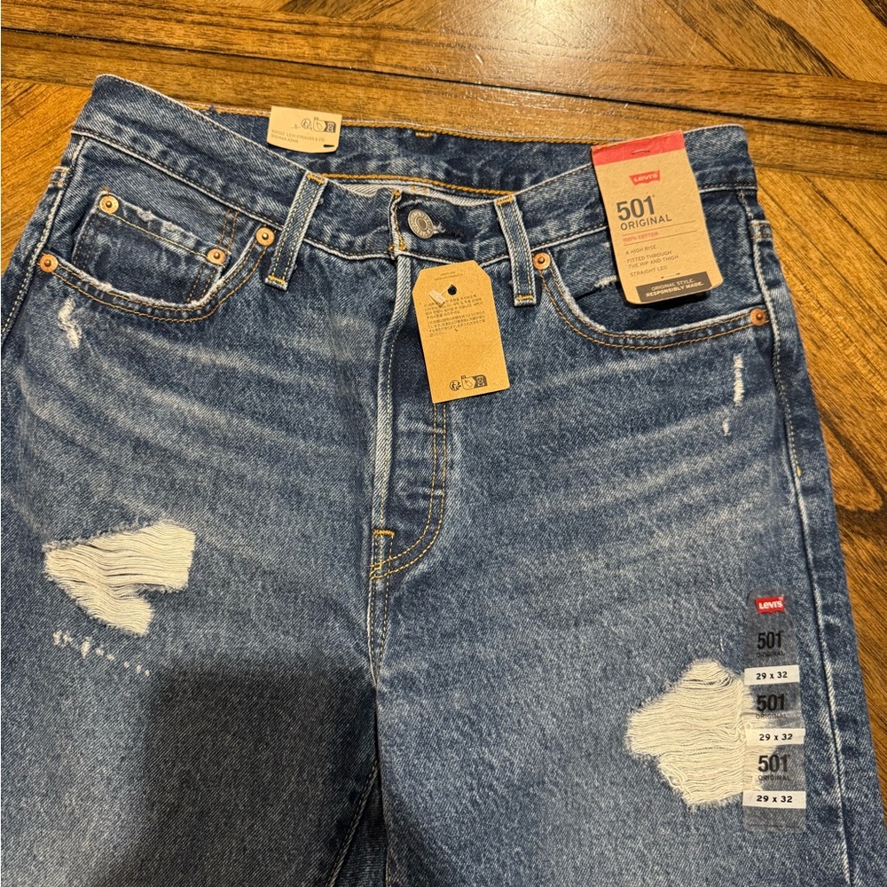Levi's 501 Original Blue Jeans